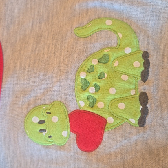 NWOT Magnolia Baby Unisex Size 8 And Size 10 Pajamas Red and Gray - Picture 8 of 12